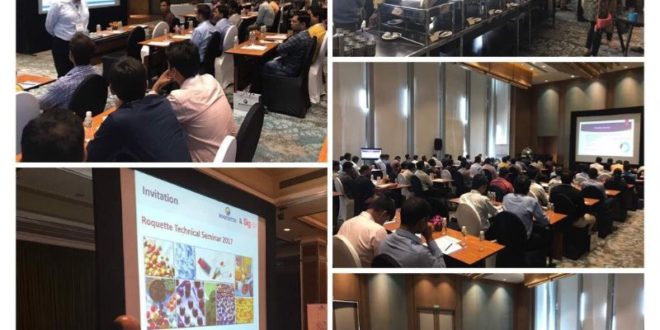 Technical Seminars in 4 cities- organized by Signet & Roquette