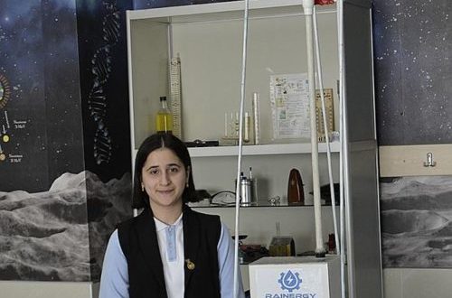 15 year old brings Electricity from Rain !