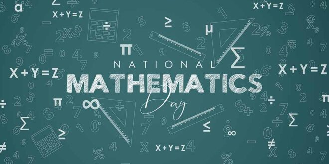 National Mathematics Day!