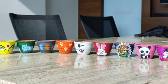 “Embrace the Vibrance: Celebrating Navratri Colors at the Office!