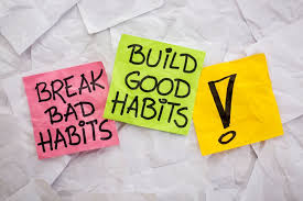 How to break a bad habit!